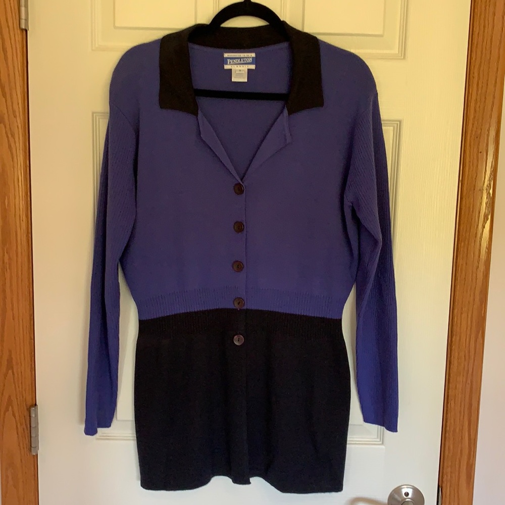 Classic Pendleton Buttoned Cardigan - image 1